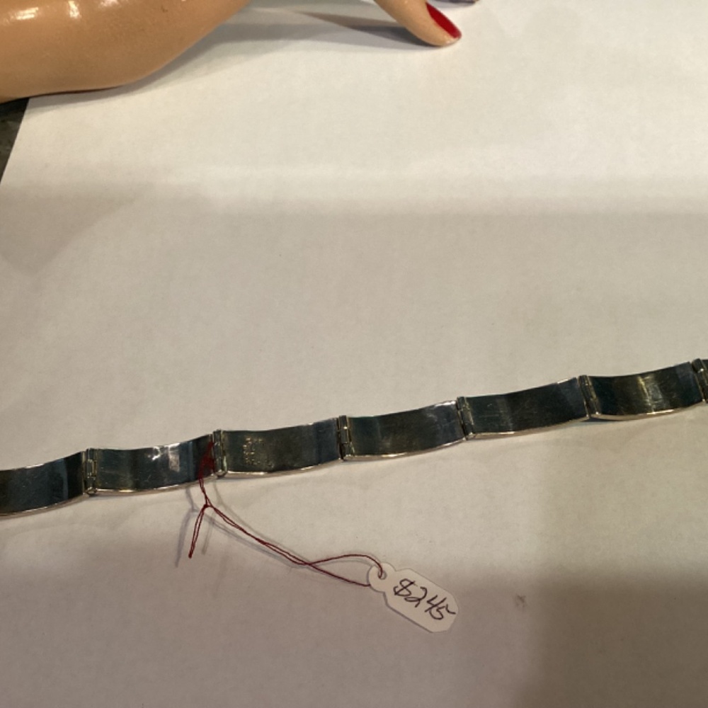 Turquoise BRACELET. Sterling stunning design. Must see - Picture 5 of 12